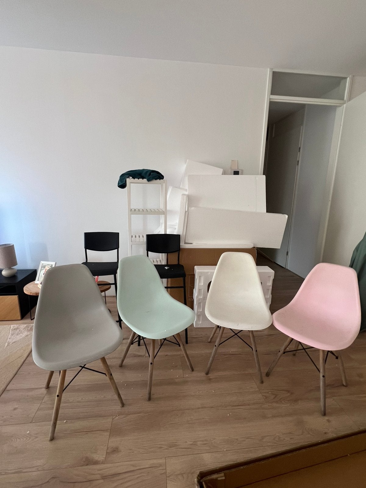 Gratis tuinstoelen/balkon stoelen, Ophalen, Gebruikt