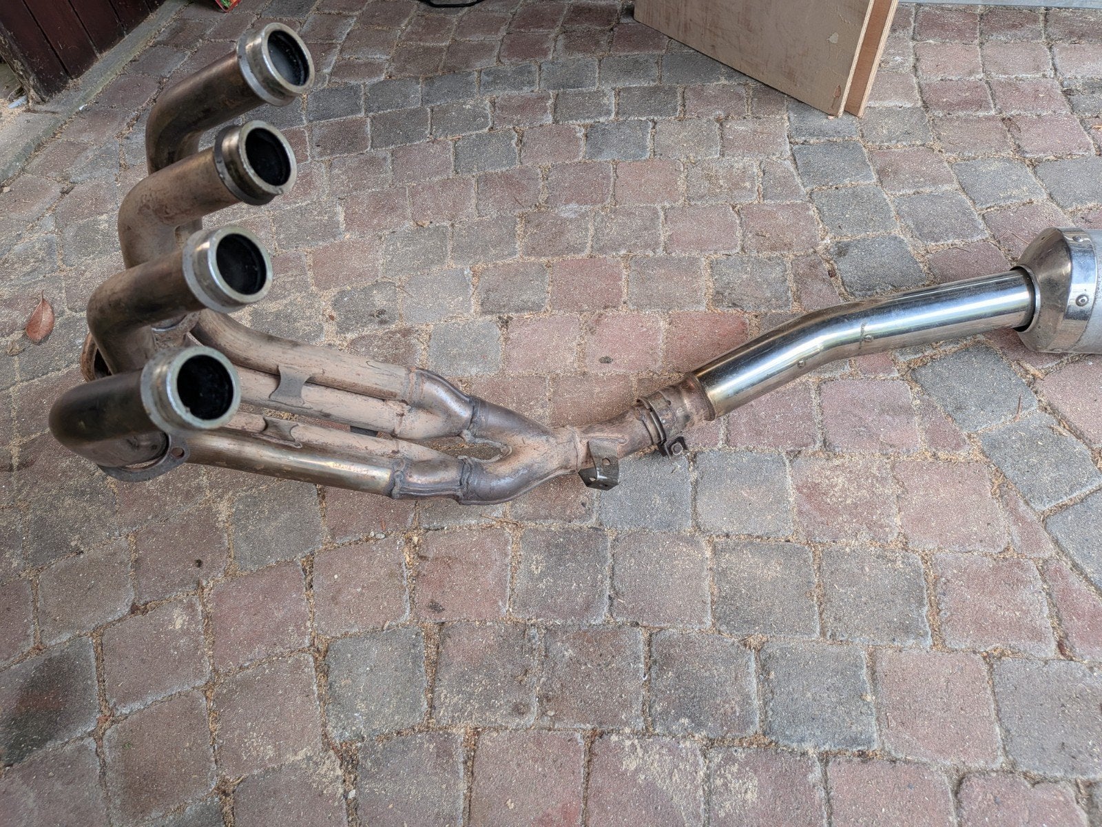 uitlaat plus bochten Yamaha r6 2001, Ophalen of Verzenden