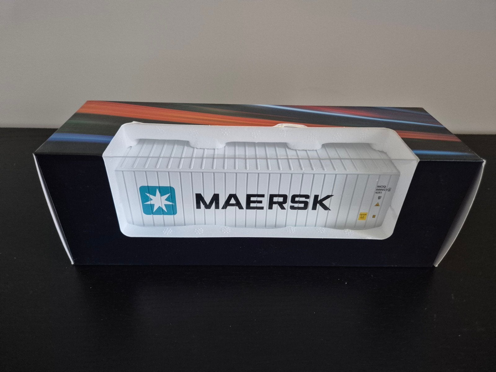 1:50 Maersk 40ft container, Hobby en Vrije tijd, Modelauto's | 1:50, Verzenden, Bus of Vrachtwagen, Wsi