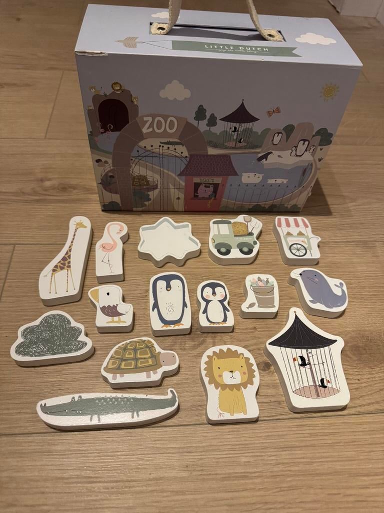 Little Dutch speelkoffer dieren, Ophalen of Verzenden, Zo goed als nieuw