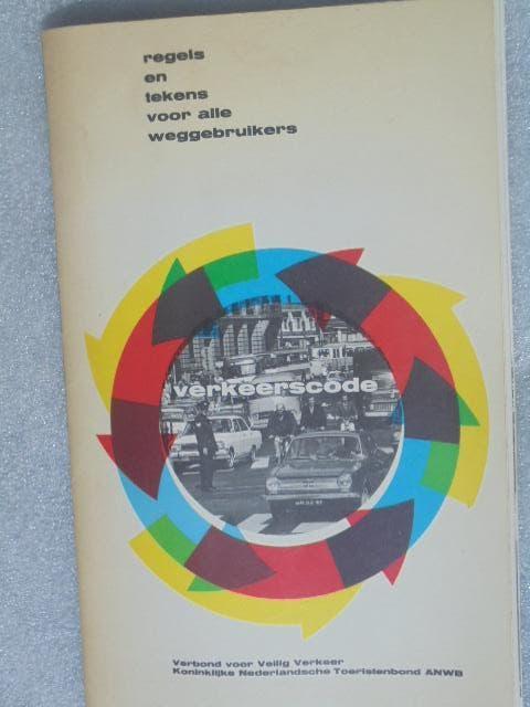 Verkeerscode lesboek  van VVN & ANWB Nederlands 1966/1967 ., VVN / ANWB, Maatschappij en Samenleving, Ophalen of Verzenden, Zo goed als nieuw