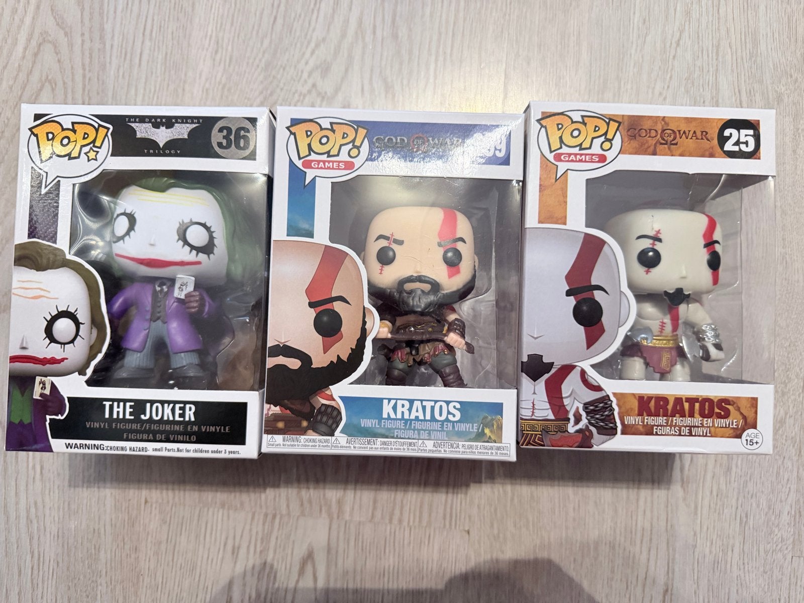 Funko Pop! The Joker, Kratos, Fortnite figuren, Ophalen of Verzenden, Nieuw