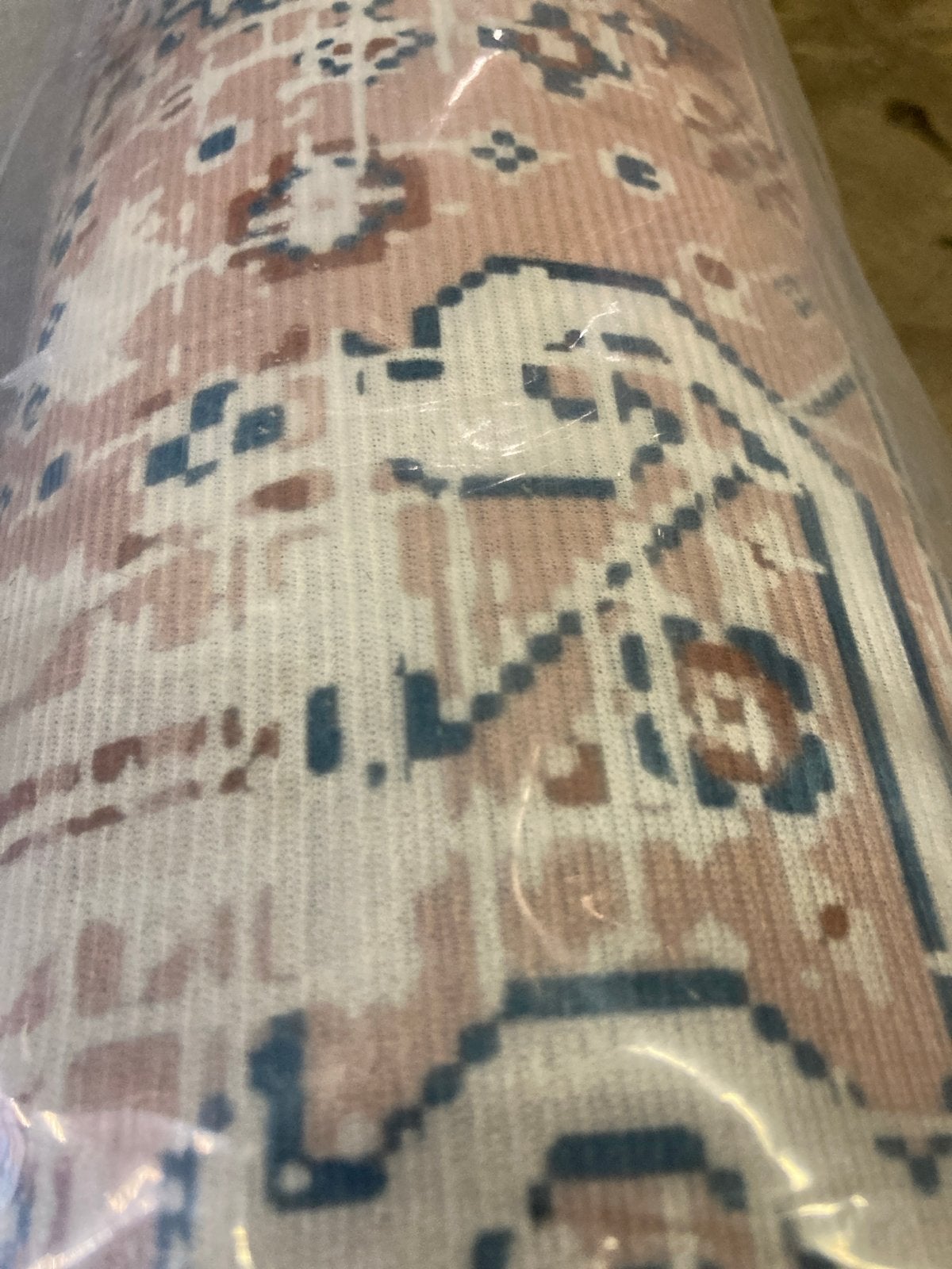 Nieuw Vloerkleed 200x300cm - Beige/Blauw/Bruin Patroon, Beige, Nieuw, Ophalen of Verzenden, 200 cm of meer