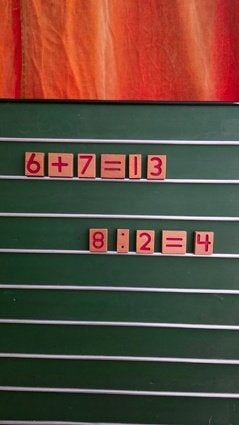 retro antiek rekenbord, Kinderen en Baby's, Ophalen of Verzenden