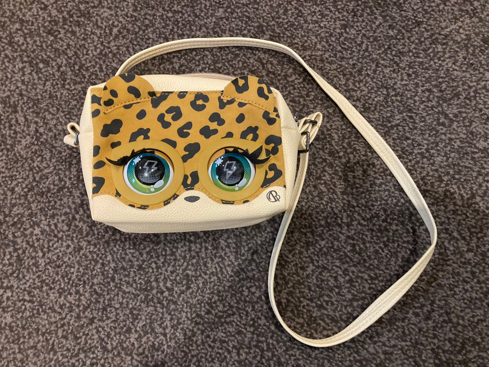 Purse Pets - Leoluxe Leopard Interactieve Tas en Knuffel, Ophalen of Verzenden, Gebruikt, Tas