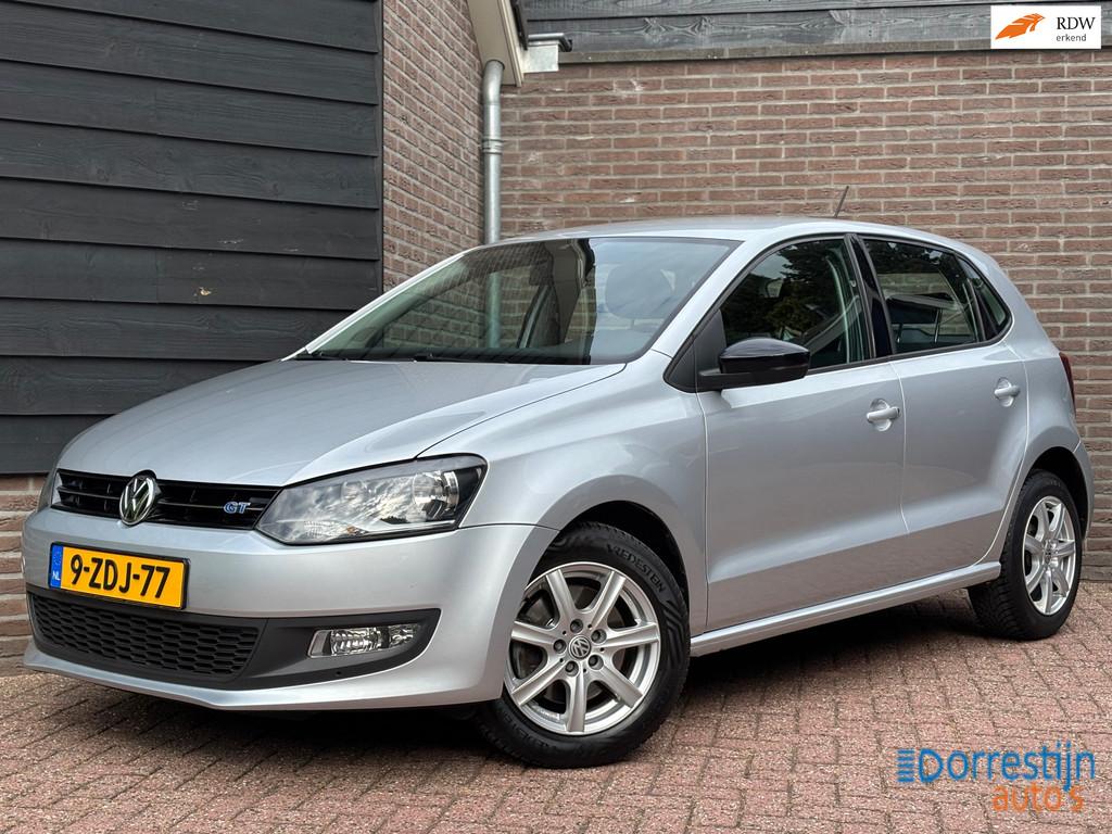Volkswagen Polo 1.2 TSI | Navigatie | PDC | 5-deurs | Cruise, Voorwielaandrijving, Euro 5, Stof, Zwart