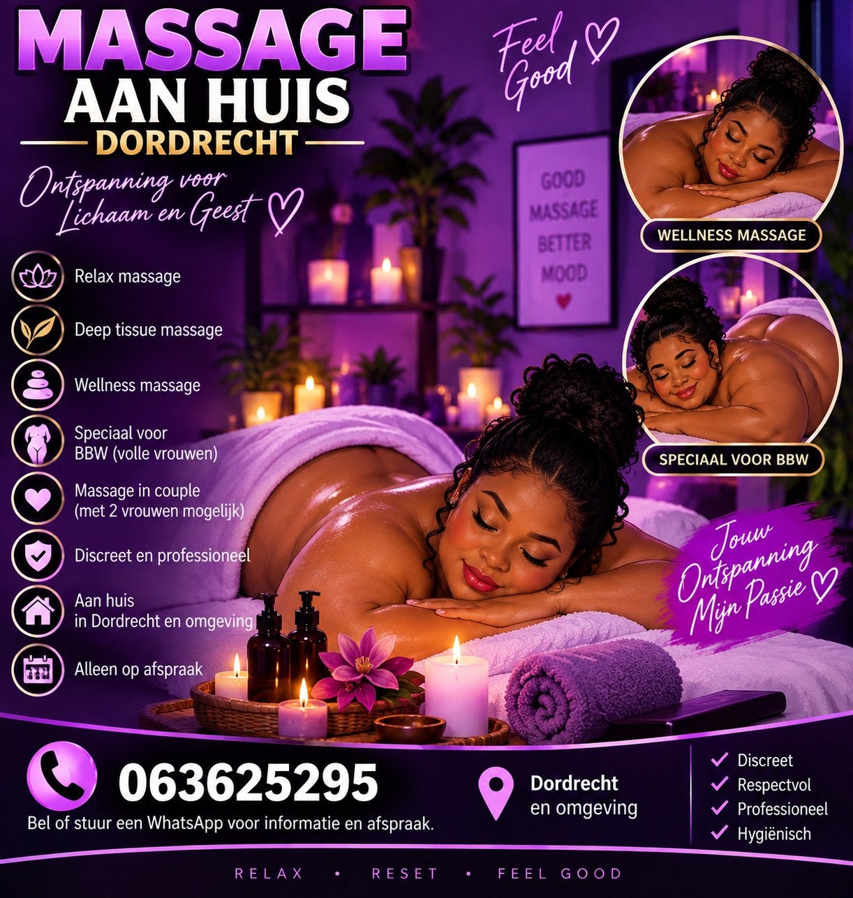 Couples en Vrouwen Massage, Diensten en Vakmensen, Ontspanningsmassage