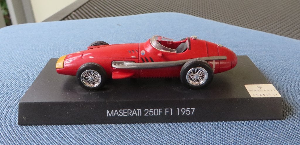 Grani & Partners Maserati 250 F F1 1957, Ophalen of Verzenden, Zo goed als nieuw, Auto, Overige merken