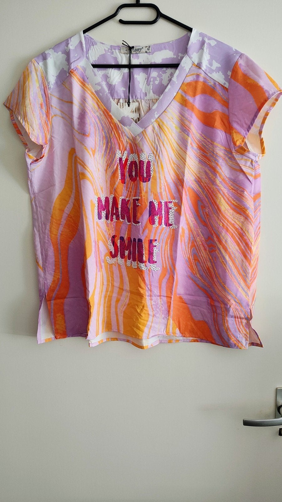 Missy top, Ophalen of Verzenden, Nieuw, Maat 42/44 (L), Korte mouw