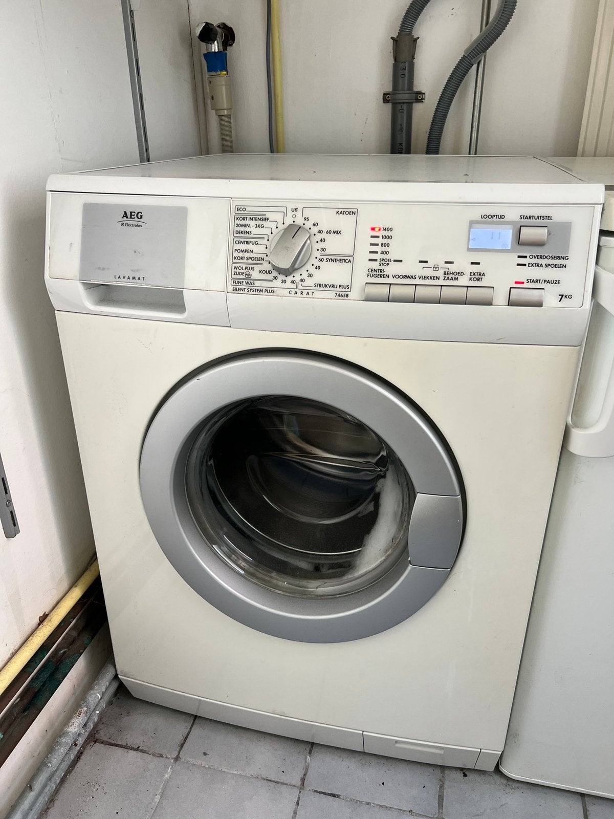 Wasmachine Electrolux Lavamat 7 kg, Witgoed en Apparatuur, Ophalen, Zo goed als nieuw, 85 tot 90 cm, 1200 tot 1600 toeren