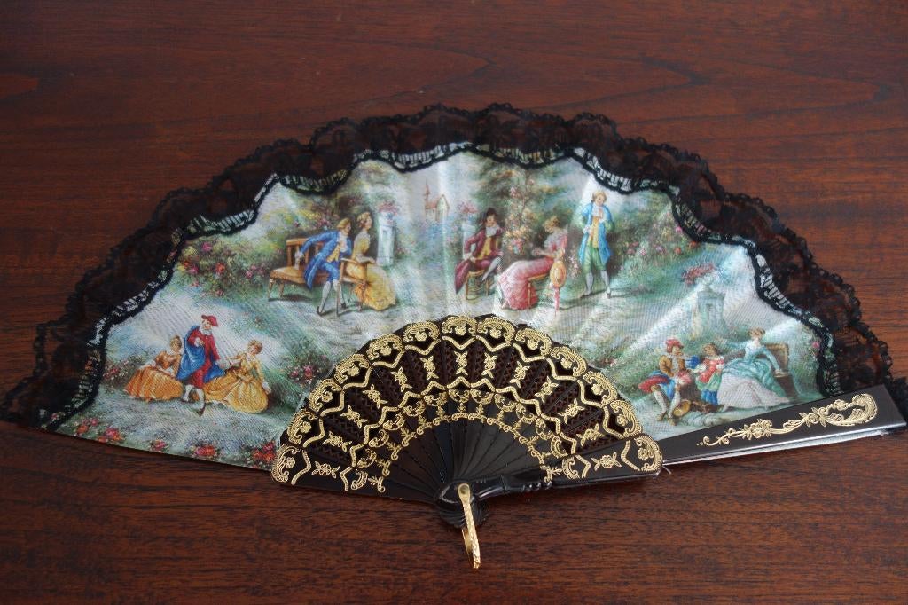 Waaier kant gold, Ophalen of Verzenden