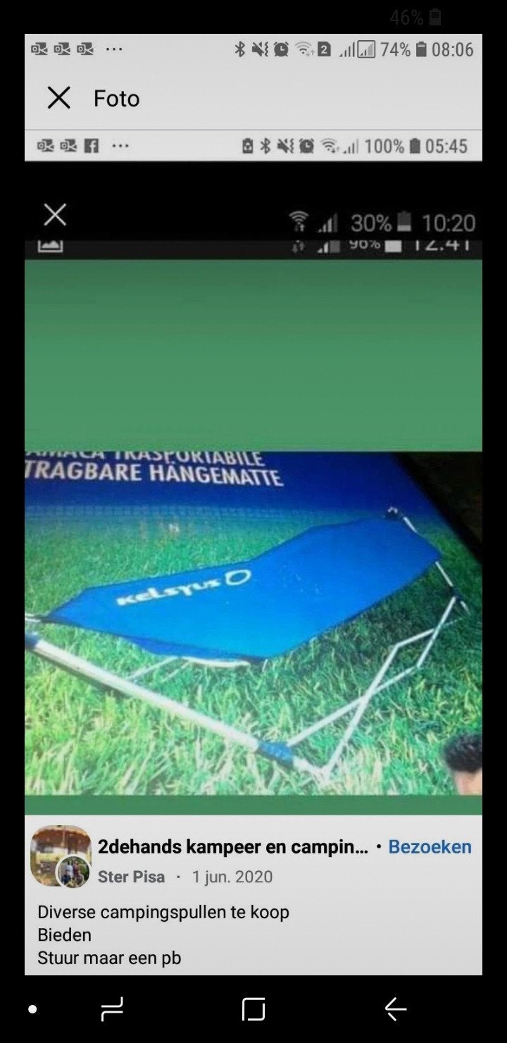 Kelsyus Hangmat met Standaard - Nieuw in Doos, Tuin en Terras, Hangmatten, Opvouwbaar, Nieuw, Ophalen of Verzenden, Eenpersoons