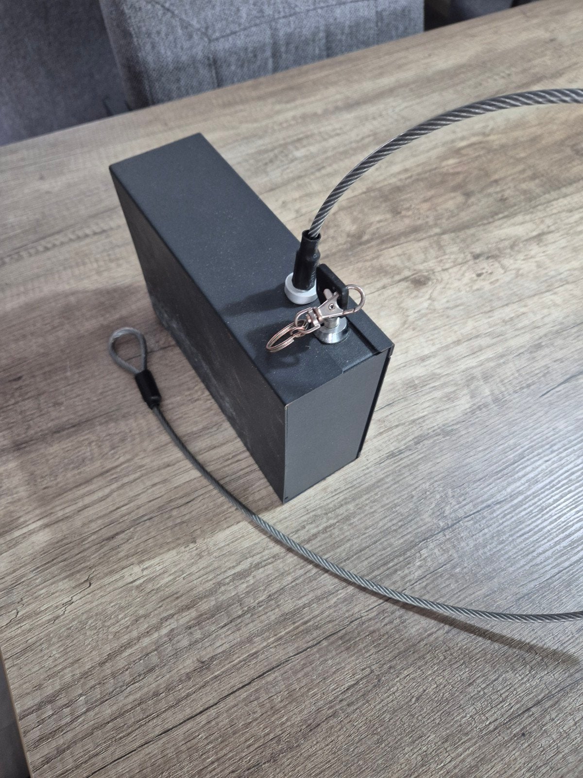 kluisje met Kabel en Sleutel, Ophalen, Gebruikt