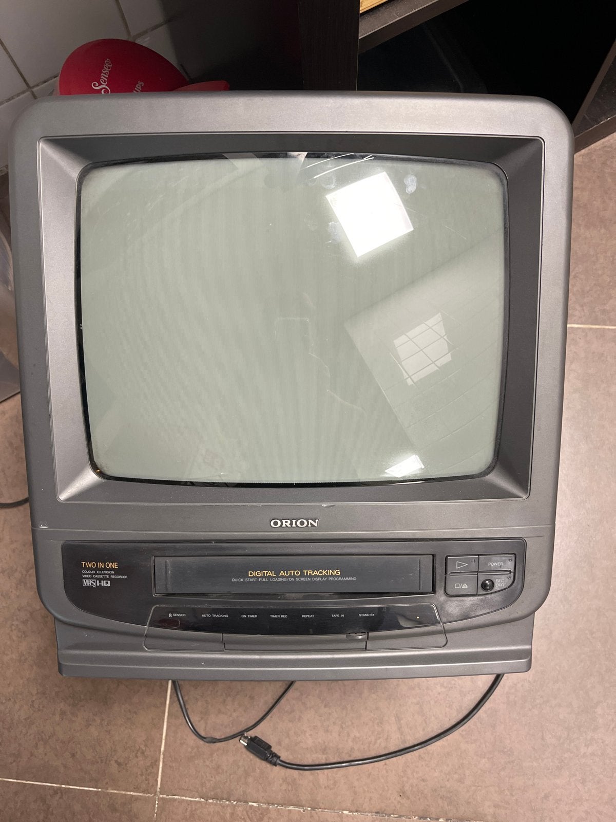 Orion TV met ingebouwde videorecorder (VHS), Ophalen, Gebruikt, Minder dan 40 cm, Overige merken