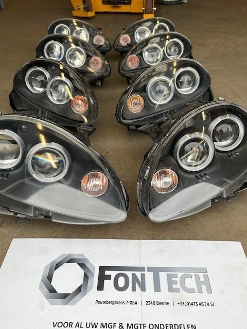 Foto 3 van MGF MG TF alle verlichting / lampen / koplampen / interieur