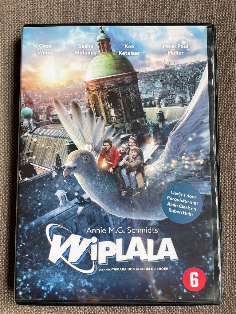 Wiplala dvd - Familieavontuur van Annie M.G. Schmidt, Avontuur, Ophalen of Verzenden, Zo goed als nieuw, Vanaf 6 jaar