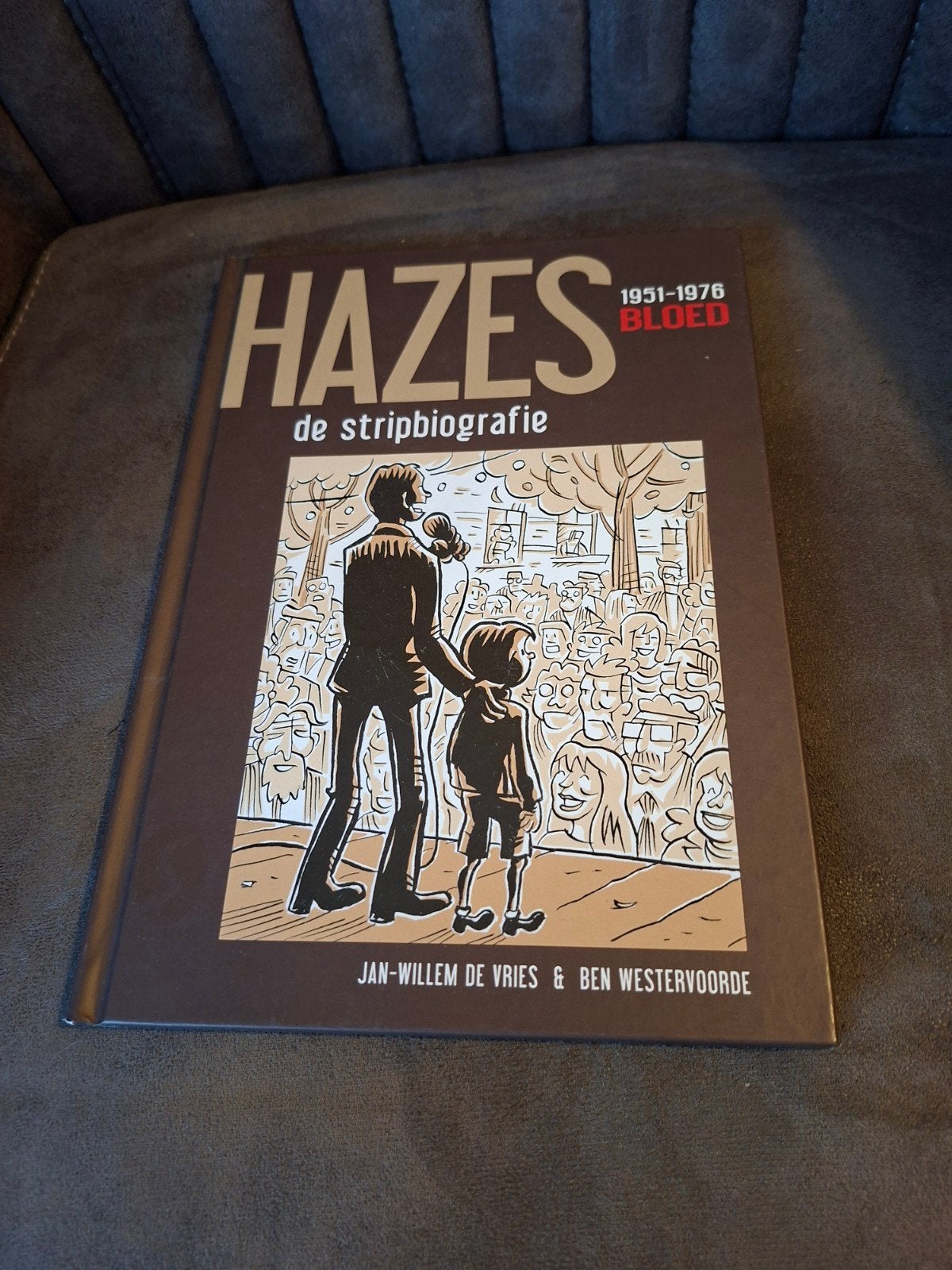 André Hazes: De Stripbiografie 1951-1976 - Bloed, Ophalen of Verzenden, Zo goed als nieuw, Jan-Willem de Vries & Ben Westervoorde