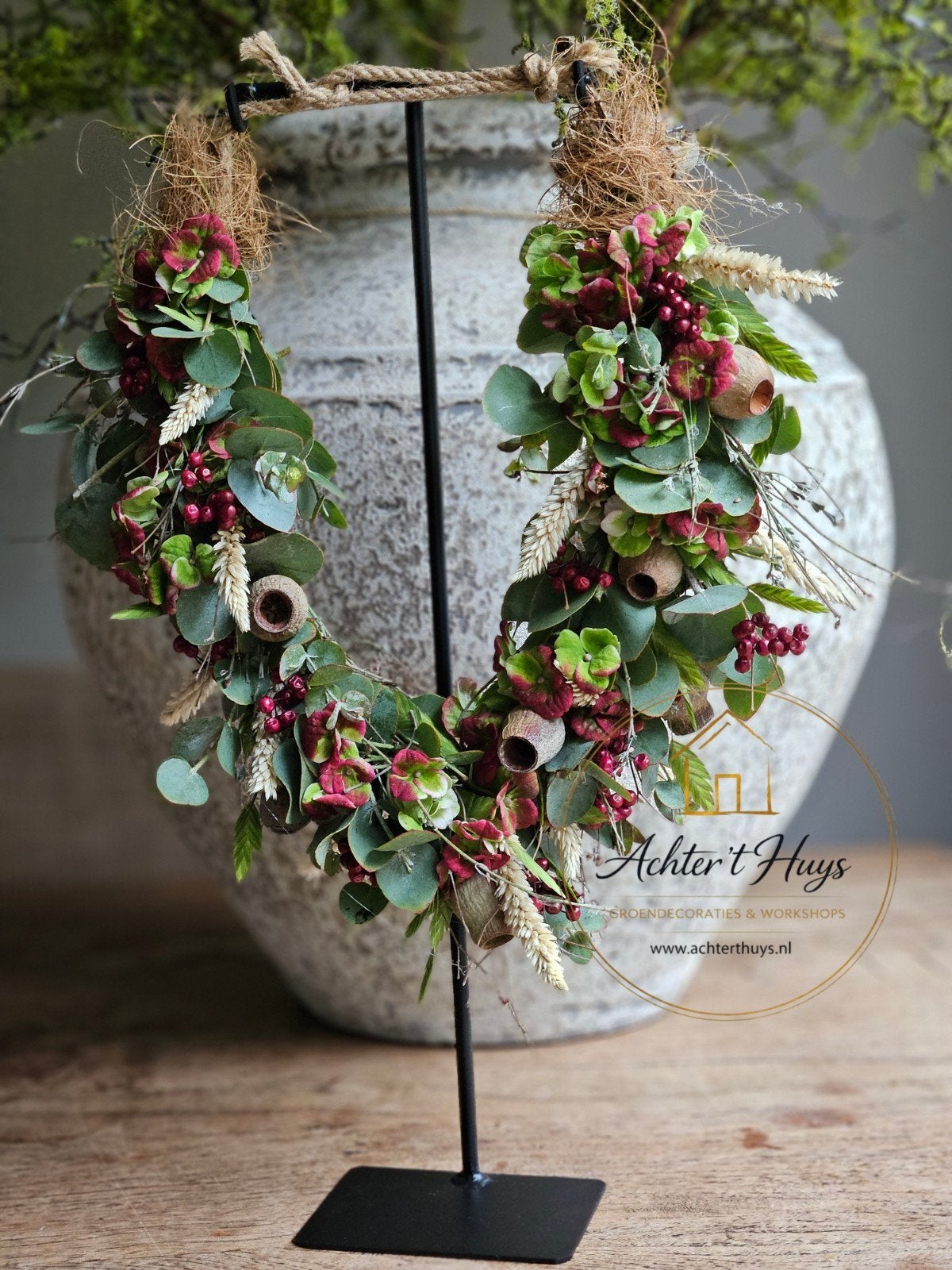 DIY pakket botanische gebonden ketting maken, Ophalen of Verzenden, Nieuw, Natuurlijk materiaal