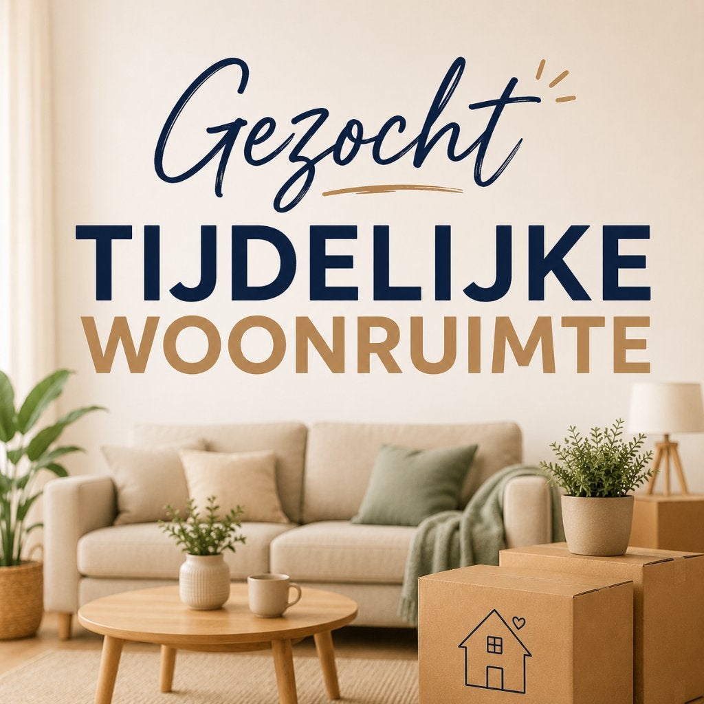 Tijdelijke woning Utrecht gezocht