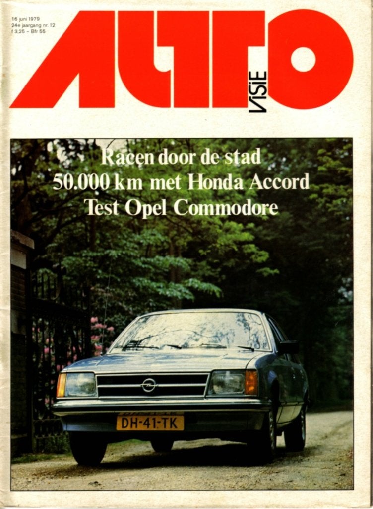 Autovisie test Opel Commodore Juni 1979, Ophalen of Verzenden, Gelezen, Opel
