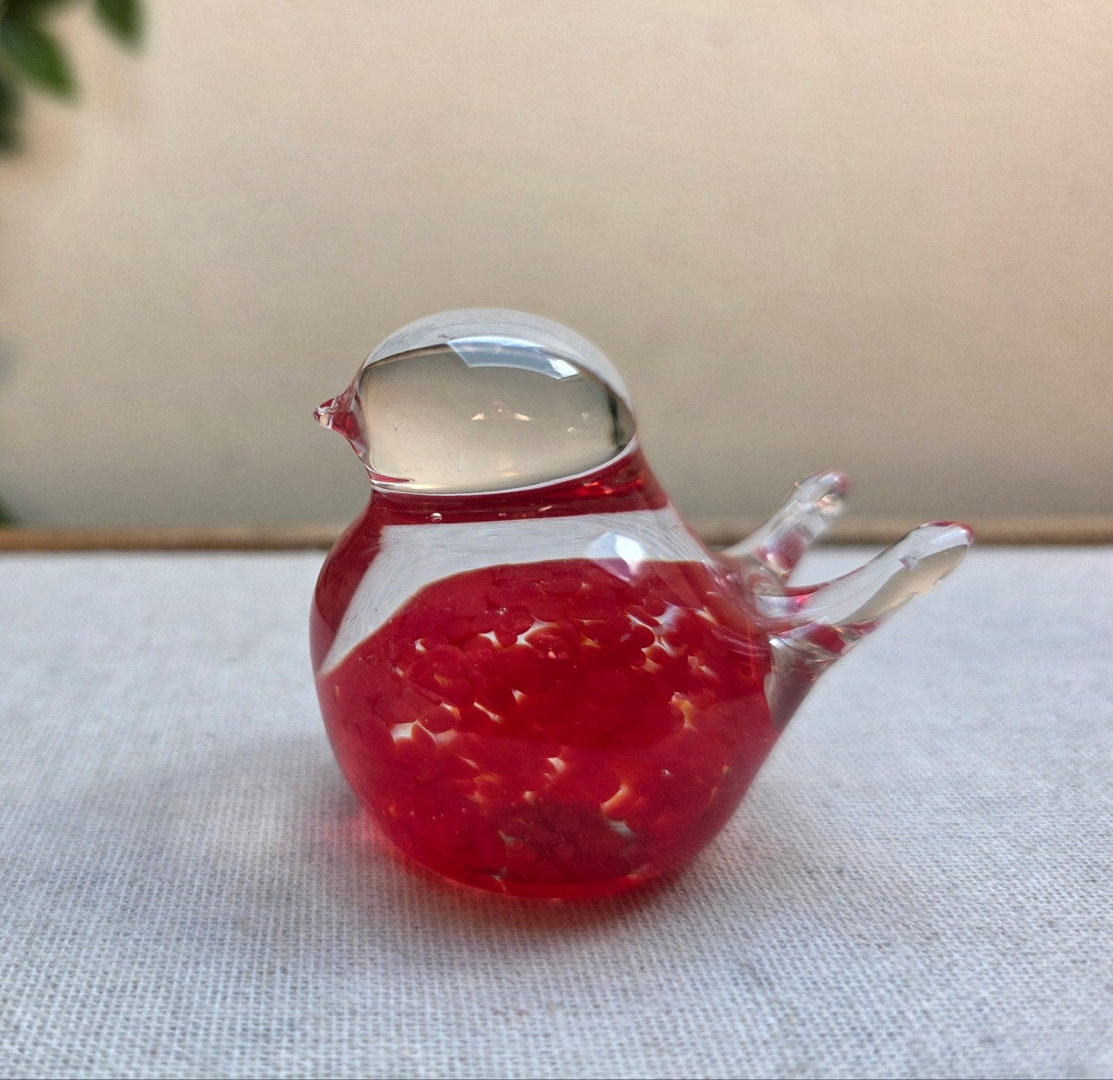 Glazen vogeltje, Ophalen of Verzenden, Zo goed als nieuw, Overige typen