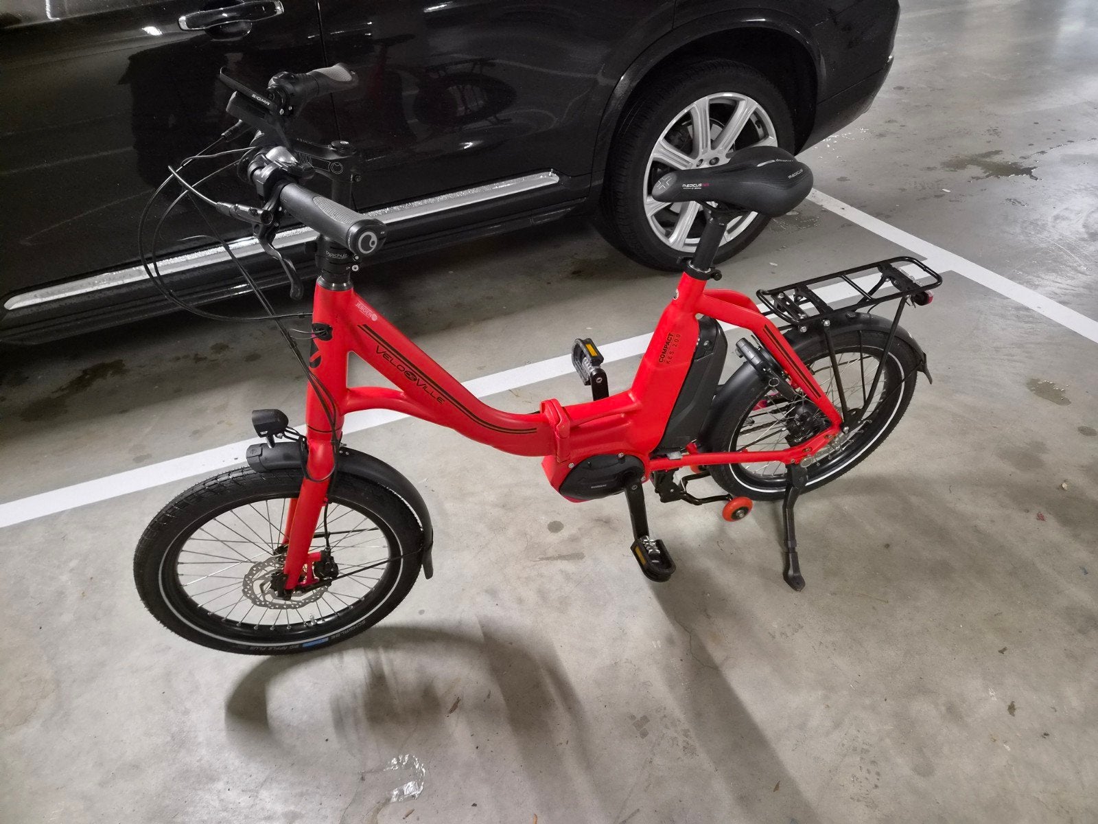 Velo de ville elektrische vouwfiets 88km met aankoopnota, Fietsen en Brommers, Fietsen | Vouwfietsen, Ophalen of Verzenden, Zo goed als nieuw