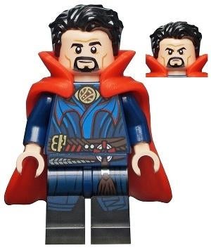 LEGO Minifig Poppetje Super Heroes Doctor Strange sh0802, Ophalen of Verzenden, Zo goed als nieuw, Lego