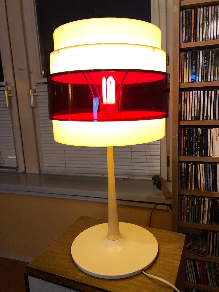 IKEA Energi tafellamp design Carl Öjerstam Magnus Elebäck, Ophalen, Kunststof, Gebruikt, 55 cm