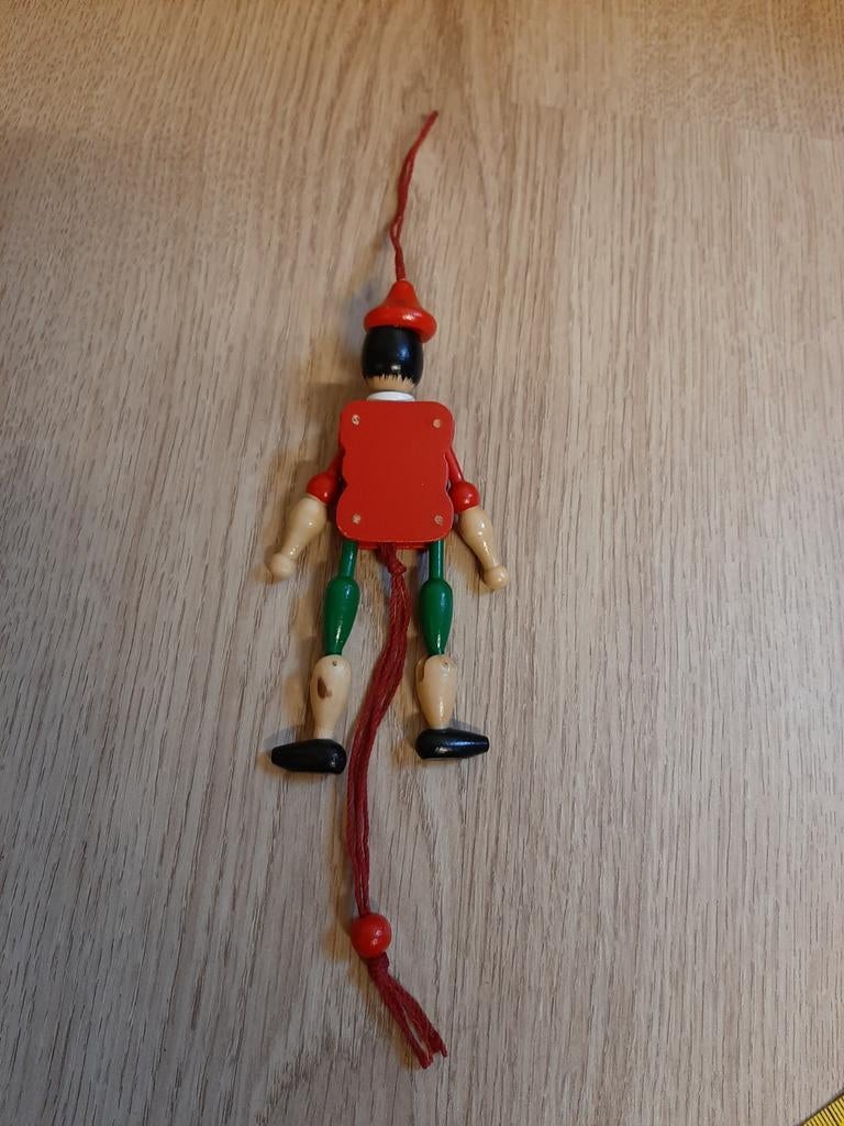 Pinokkio trekpop 12 cm, Verzamelen, Ophalen of Verzenden