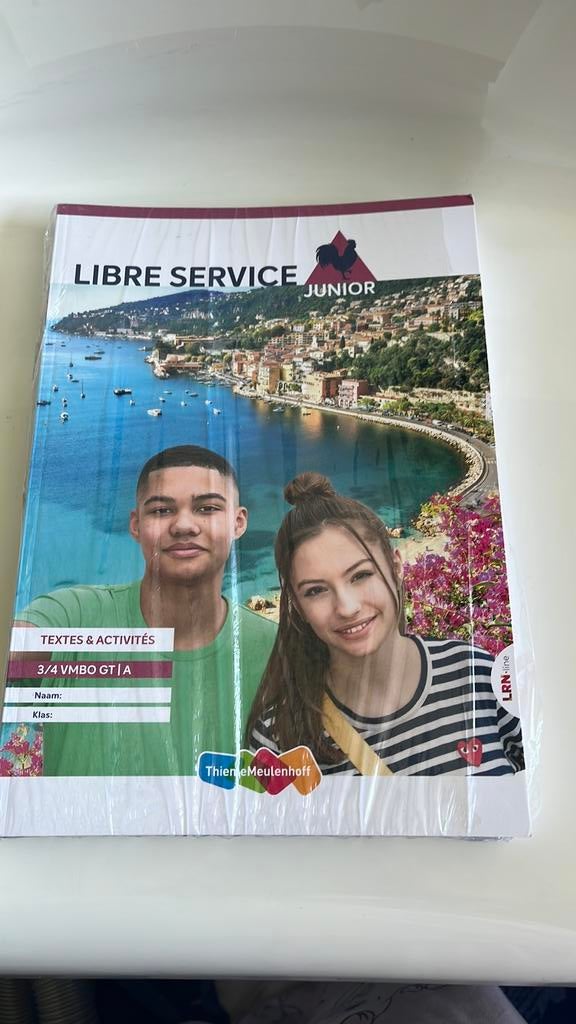 Libre service 3/4 vmbo gt/a frans, Boeken, Schoolboeken, Ophalen of Verzenden, Nieuw, VMBO, Frans