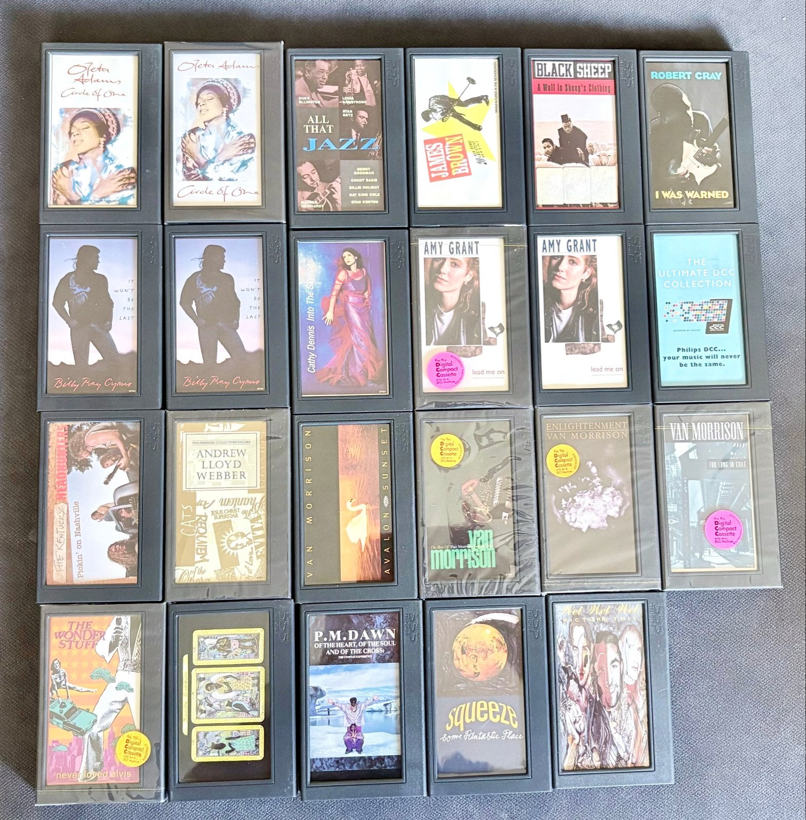 23 Digitale Compact Cassettes (DCC) - 7x Nieuw in Seal, Cd's en Dvd's, 2 t/m 25 bandjes, Overige genres, Ophalen of Verzenden