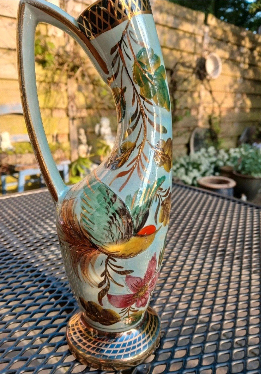 Vintage H. Bequet Quaregnon vaas, Antiek en Kunst, Ophalen of Verzenden