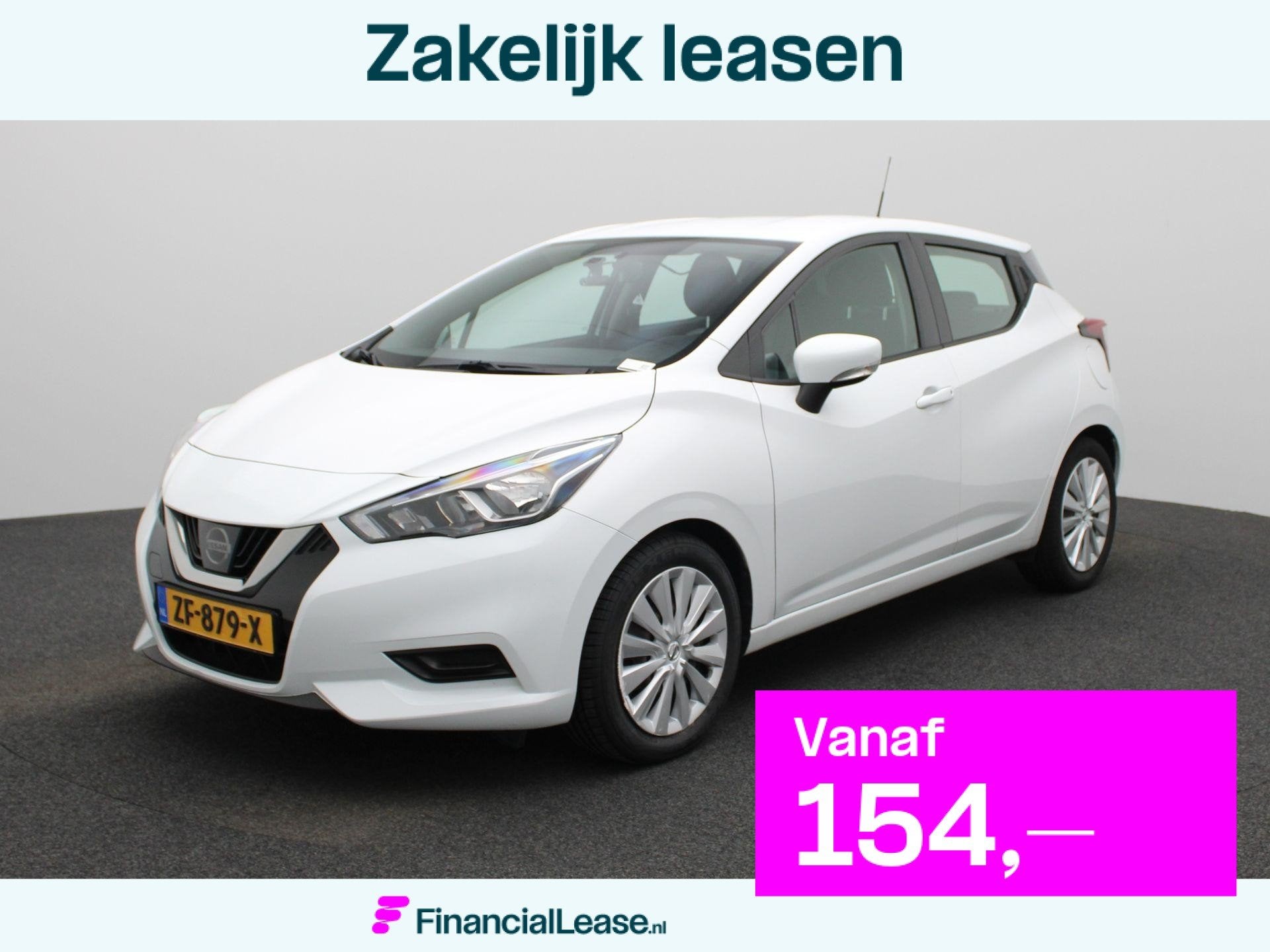 Nissan Micra 1.0 IG-T Acenta | Apple Carplay / Android Auto, Voorwielaandrijving, 12 maanden, Euro 6, Wit