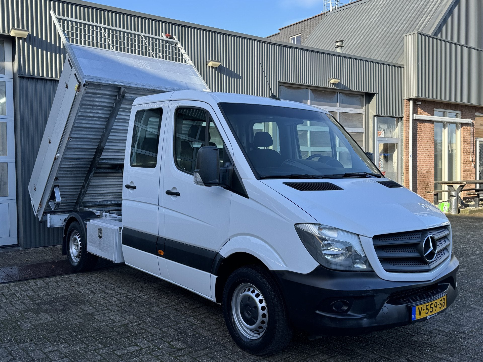 Mercedes-Benz Sprinter 314CDI DC Euro 6 Airco Cruise control, 13 km/l, Gebruikt, 2707 kg, Wit