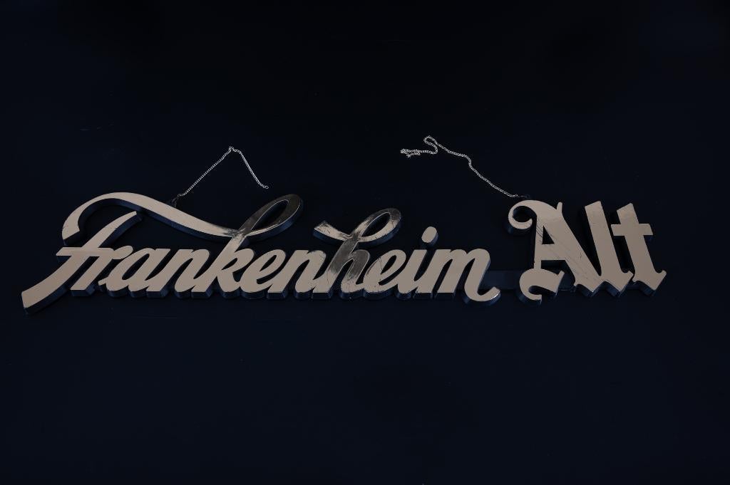 Frankenheim Bier reclame., Verzamelen, Biermerken, Gebruikt, Reclamebord, Plaat of Schild, Overige merken, Ophalen of Verzenden