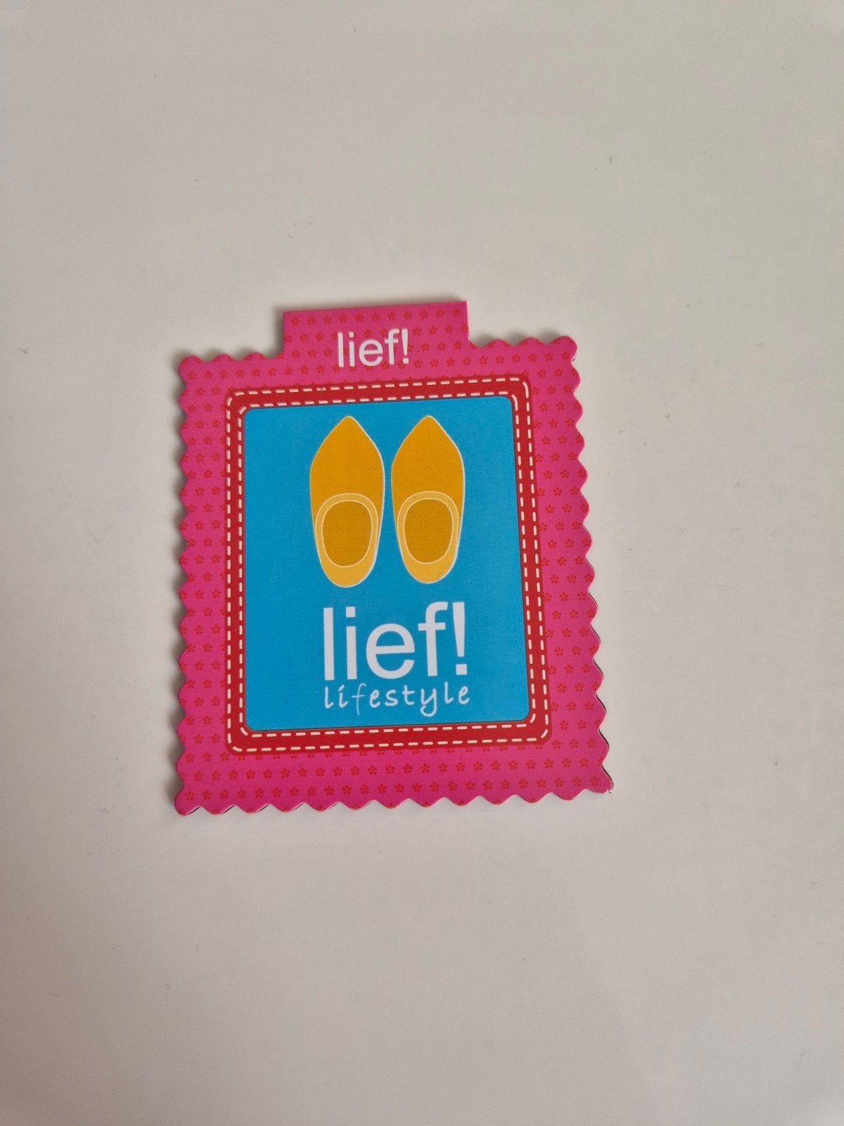 Lief! Lifestyle boekenlegger/ boekenlegger magneet, Ophalen of Verzenden, Gebruikt