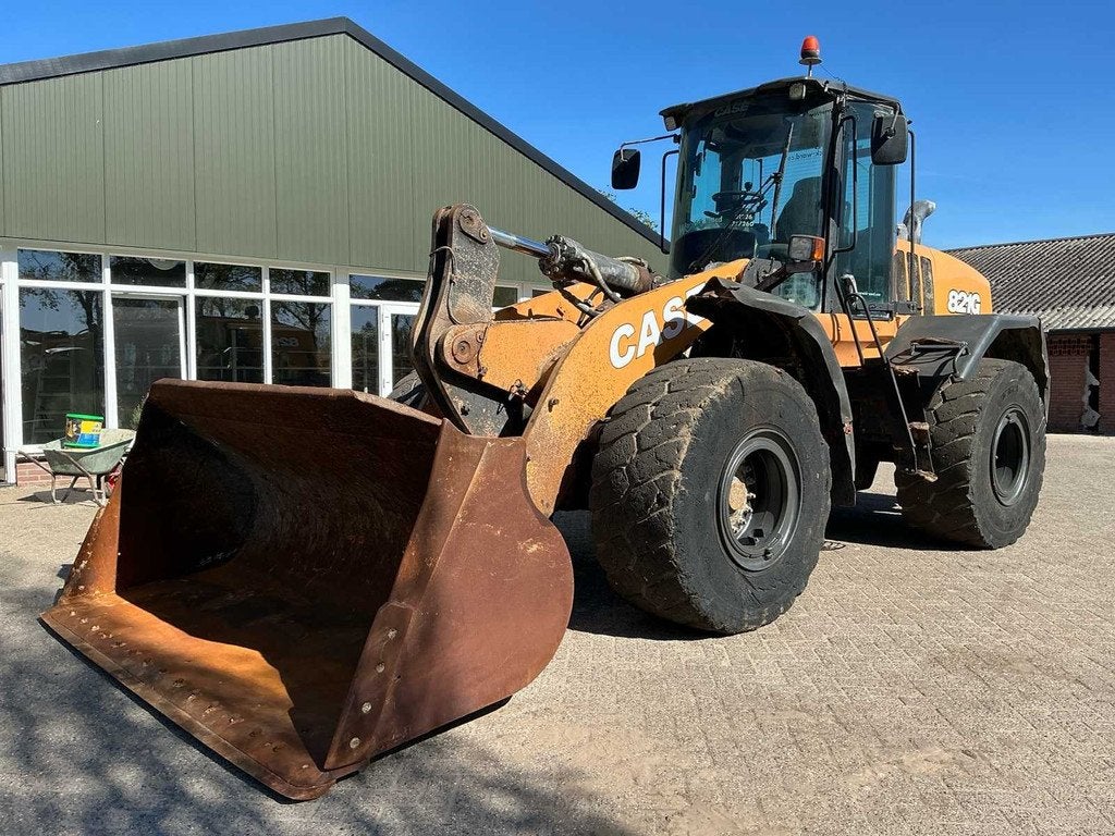 2017 Case 821G Shovel, Wiellader of Shovel