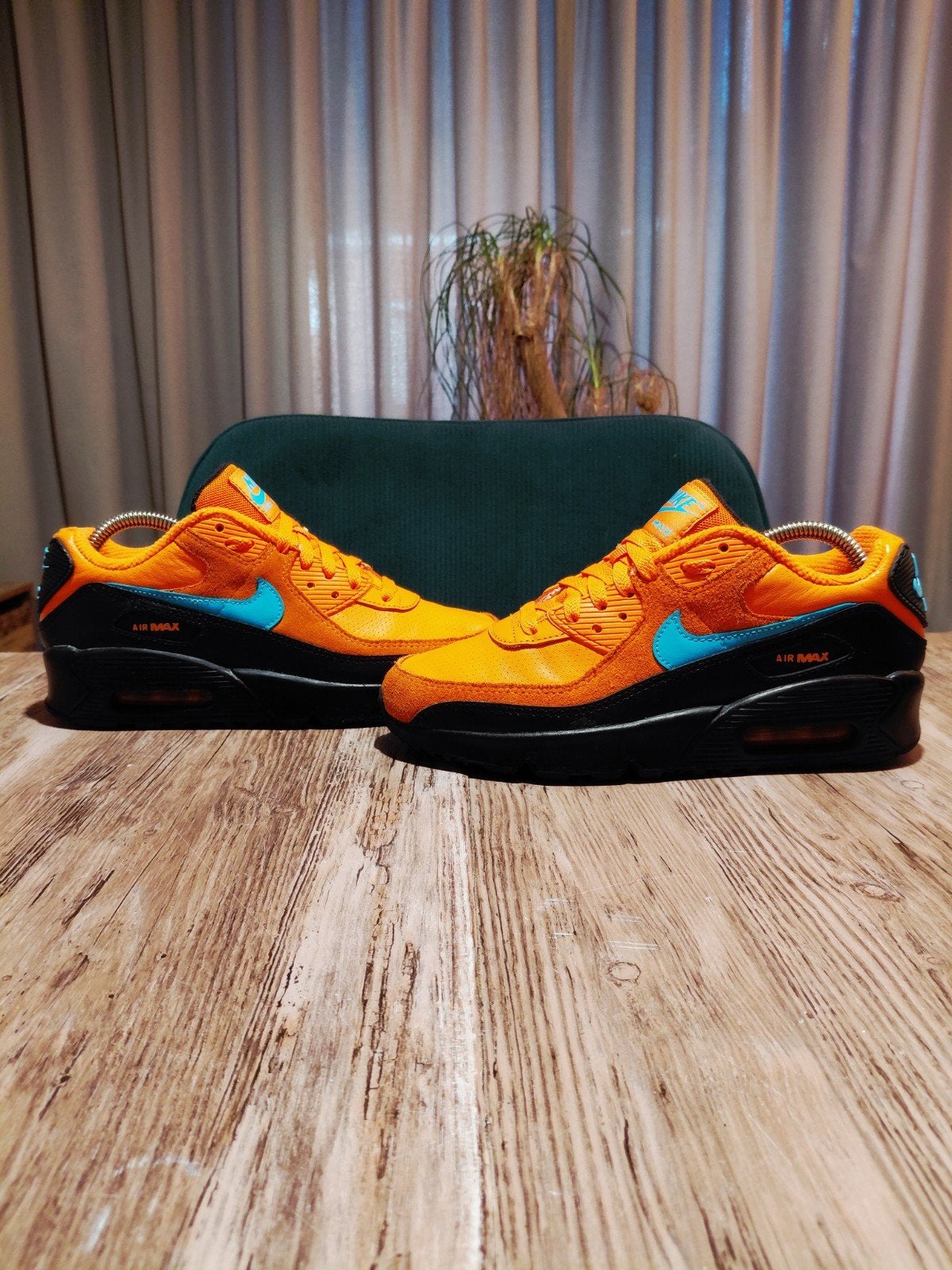 Nike Air Max 90 Leather 'Mandarin' Size 38, Nike, Oranje, Ophalen of Verzenden, Sneakers of Gympen