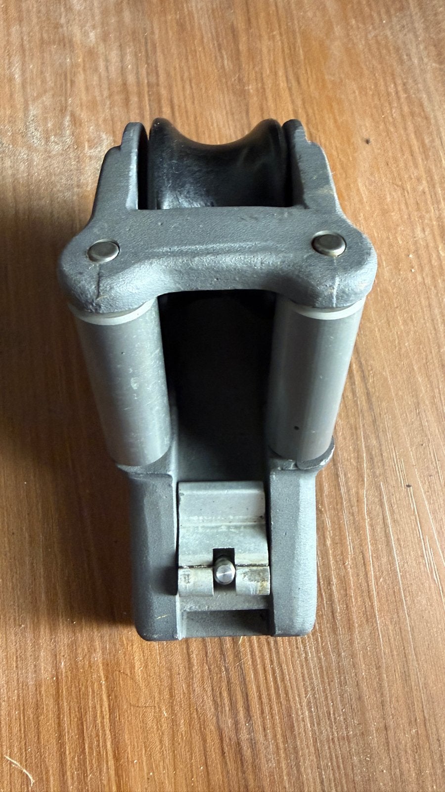 Lewmar T-Track Tri-Roller Genuaslede Maat 3, Ophalen of Verzenden, Gebruikt, Lijn of Blok