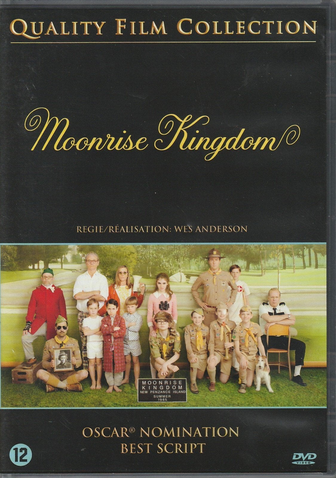 Moonrise Kingdom NL DVD - Quality Film Collection - IMDb 7.7, Vanaf 16 jaar, Overige gebieden, Ophalen of Verzenden, Zo goed als nieuw