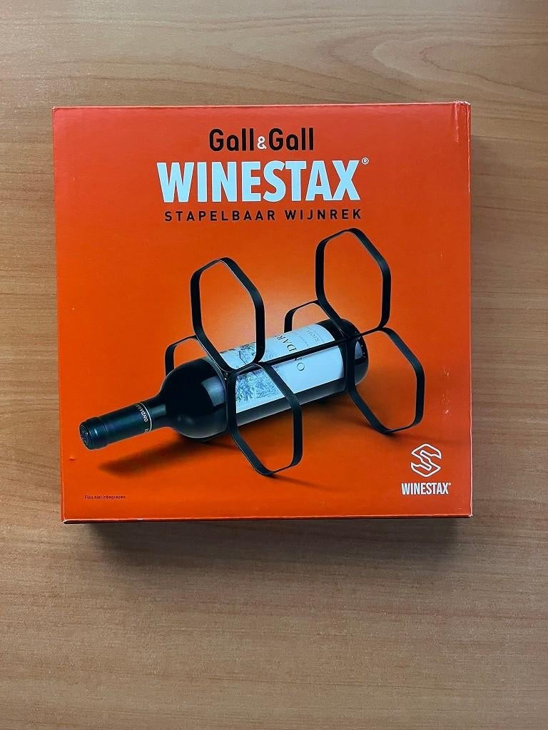 WineStax wijnrek - NIEUW, Nieuw, Ophalen of Verzenden, Minder dan 5 flessen, Metaal