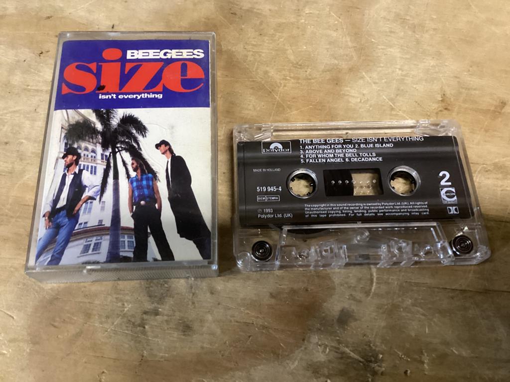 BEE GEES. SIZE, Ophalen of Verzenden, Zo goed als nieuw, Pop, 1 bandje