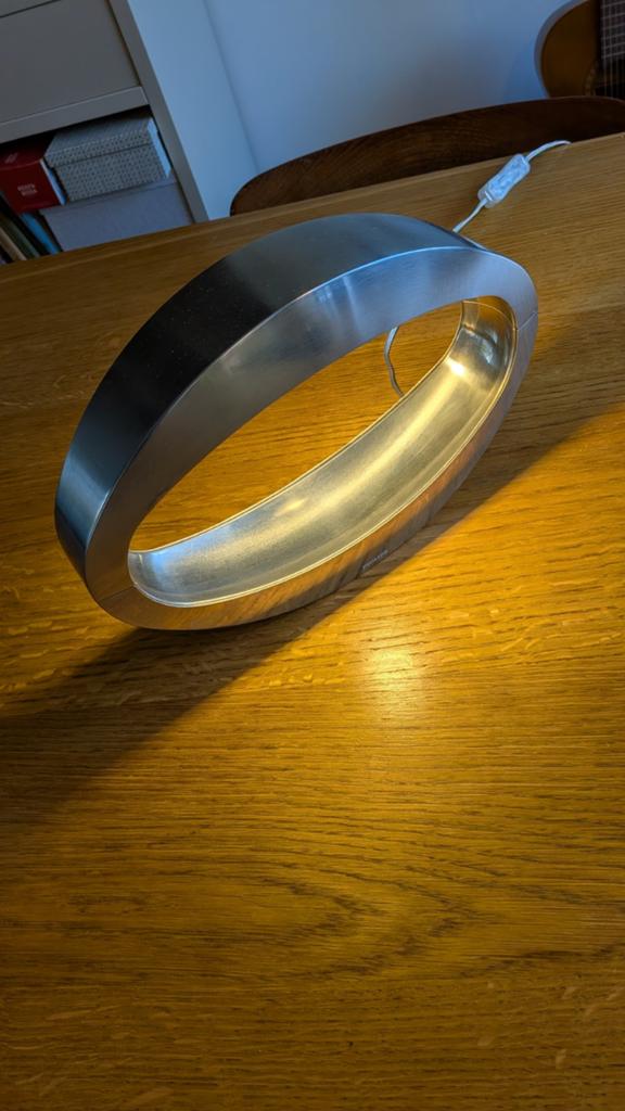 Philips/Massive Berio Eclipse tafellamp, Ophalen of Verzenden, Zo goed als nieuw, Minder dan 50 cm, Space age