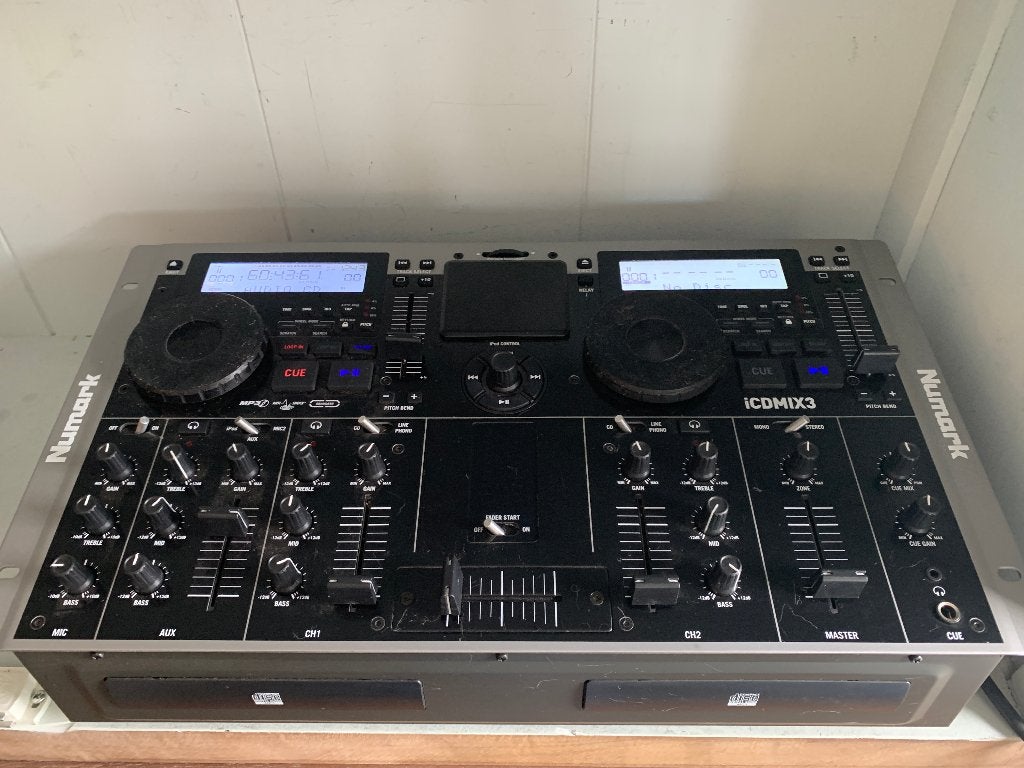 Numark iCDMIX3 DJ-set met dubbele CD-speler, Ophalen of Verzenden, Gebruikt, Dj-set, Numark