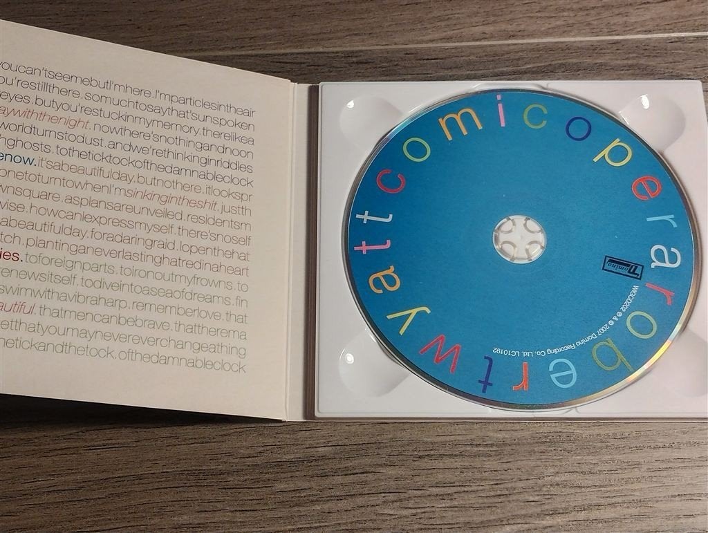 Robert Wyatt ‎– Comicopera [Digipack], Ophalen of Verzenden, Zo goed als nieuw, Poprock