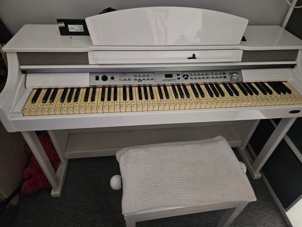 Elektrische piano, leuk voor beginners, Muziek en Instrumenten, Piano's, Gebruikt, Zwart, Ophalen of Verzenden