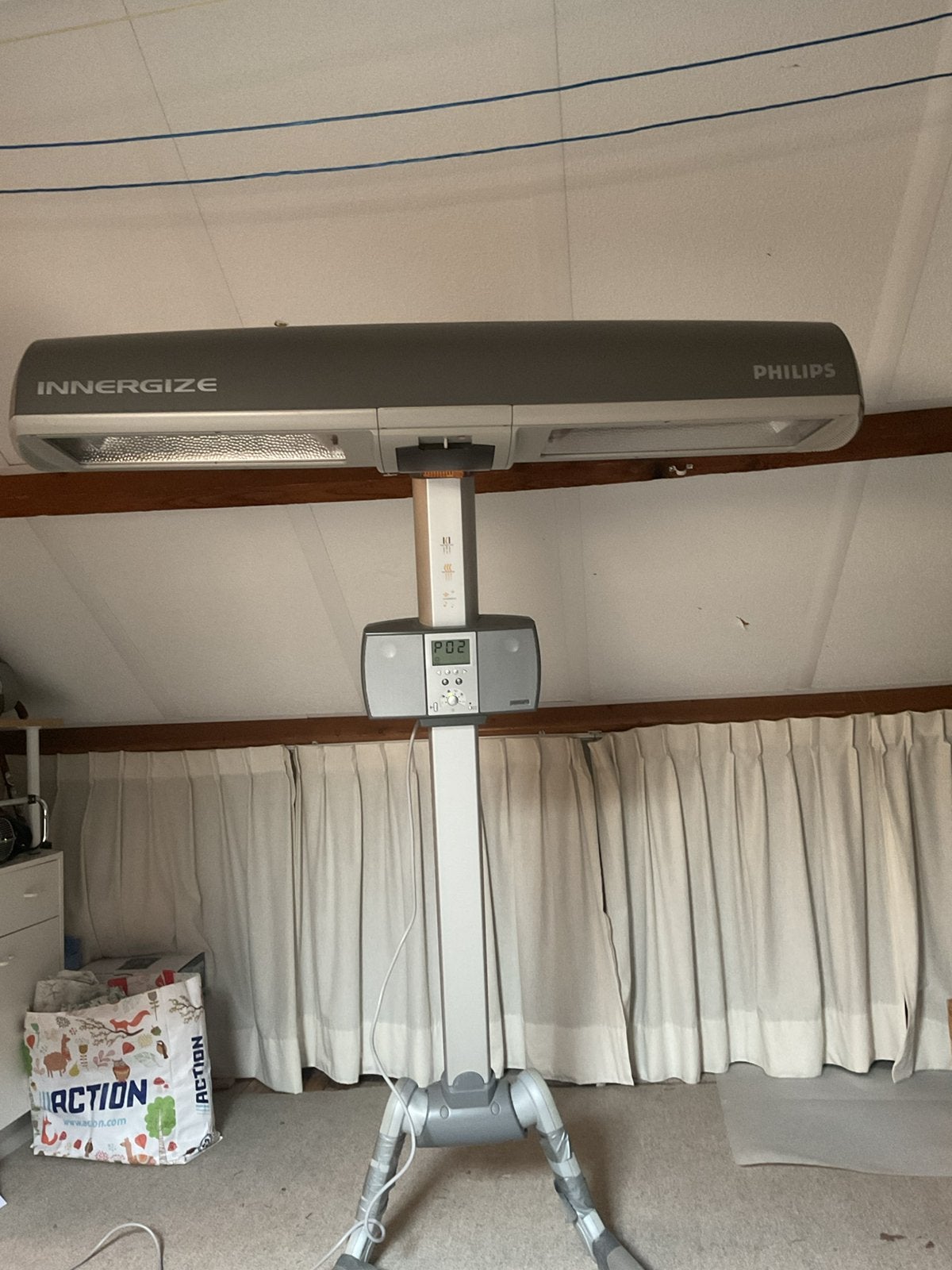 Philips Innergize …UV Zonne/ infrarood hemel, Ophalen, Zo goed als nieuw, Zonnebank dubbelzijdig, Minder dan 10 lampen