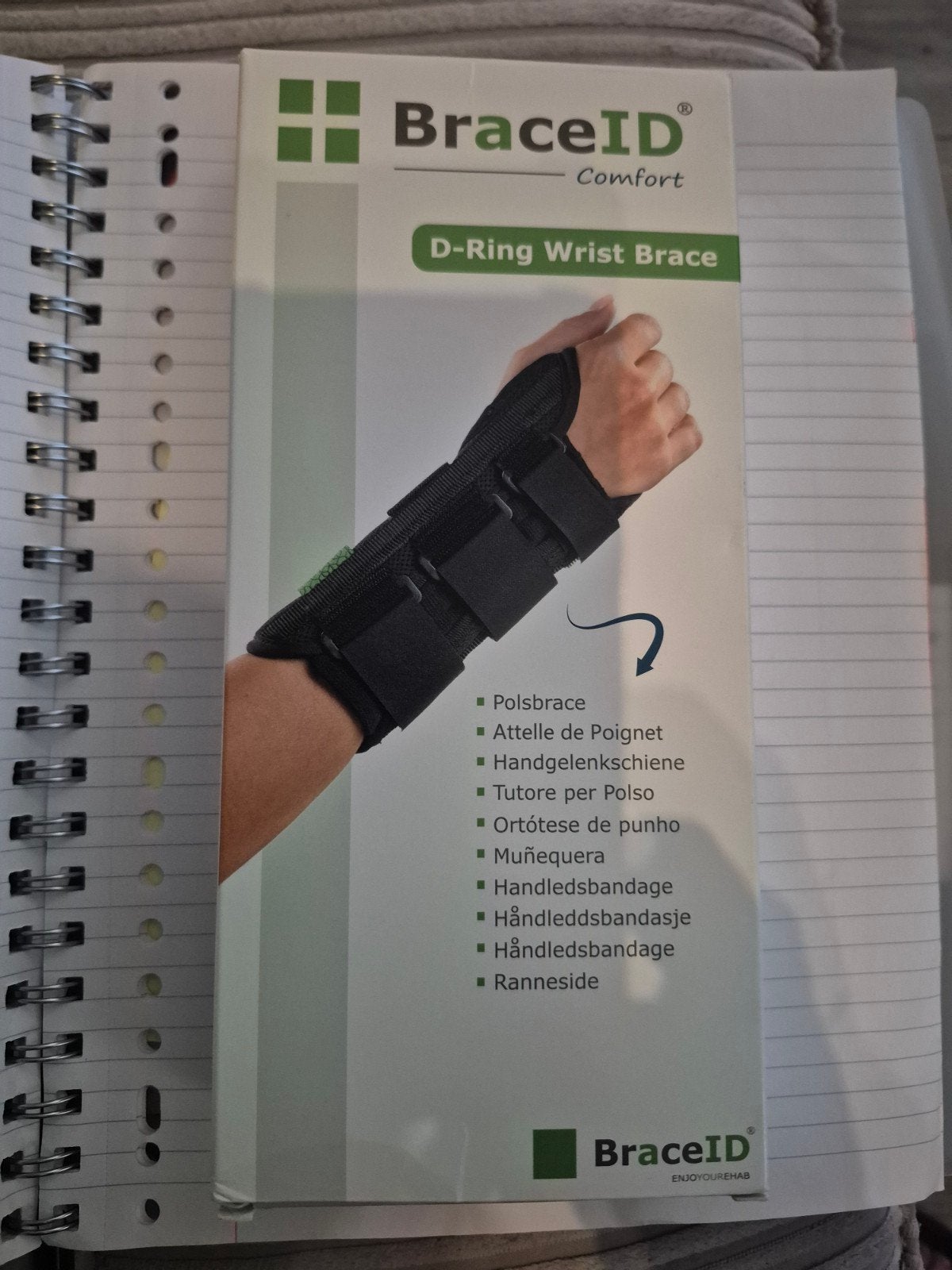 hulp middel arm Carpaal Tunnel Syndroom (CTS)., Ophalen