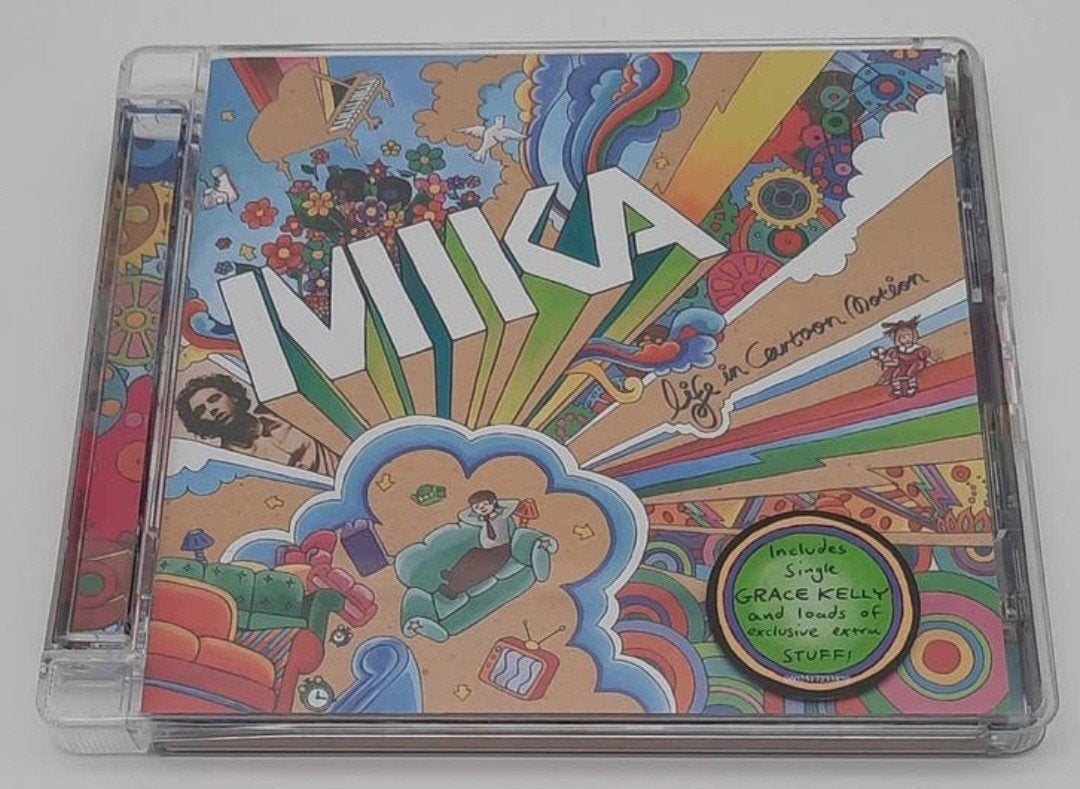 Mika Life in Cartoon Motion CD, Ophalen of Verzenden, Zo goed als nieuw