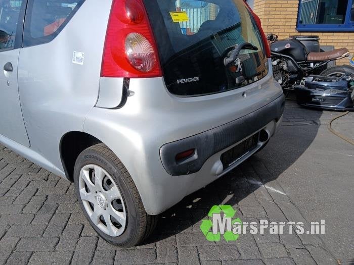 Achterbumper van een Peugeot 107 (KTB), Gebruikt, -, -, Ophalen of Verzenden